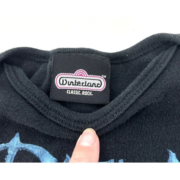 VTG Ozzy Osbourne Baby One Piece Winterland Watches Over Me 6-12 Months NICE!